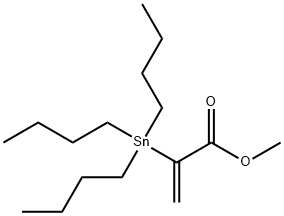 2-(Tributylstannyl)acrylic Acid Methyl Ester Struktur