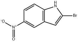 2-bromo-5-nitro-1H-indole Struktur