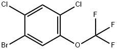 1-Bromo-2,4-dichloro-5-(trifluoromethoxy)benzene Struktur