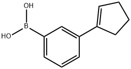 3-Cyclopentenylphenylboronic acid Struktur