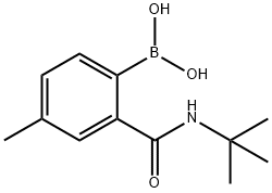 t-Butyl 2-borono-5-methylbenzoate Struktur