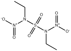 N,N'-Diethyl-N,N'-dinitro-sulfamide Struktur