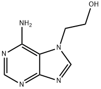 N7-(2-Hydroxyethyl)adenine Struktur