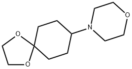 4-(1,4-dioxaspiro[4.5]decan-8-yl)morpholine Struktur