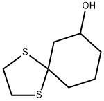 1,4-Dithiaspiro[4.5]decan-7-ol Struktur