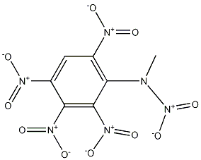 N-Methyl-N,2,3,4,6-pentanitroaniline Struktur