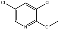 3,5-Dichloro-2-methoxypyridine Structure