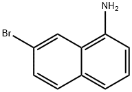 1-Amino-7-bromonaphthalene Struktur