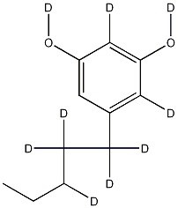 Olivetol-d9 Struktur