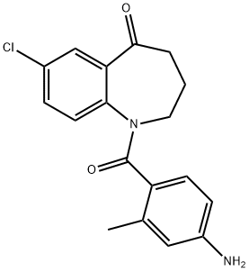 1-(4-Amino-2-methylbenzoyl)-7-chloro-1,2,3,4-tetrahydro-5H-1-benzazepin-5-one