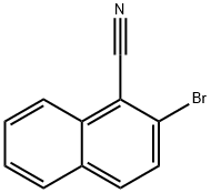 2-Bromonaphthalene-1-carbonitrile Struktur