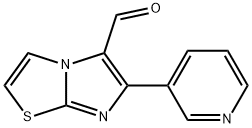 6-(PYRIDIN-3-YL)IMIDAZO[2,1-B]THIAZOLE-5-CARBALDEHYDE Struktur