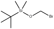 bromomethoxy(t-butyl)dimethylsilane Struktur