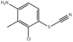 3-Chloro-2-methyl-4-thiocyanatoaniline Struktur