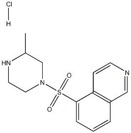 1-(5-Isoquinolinesulfonyl)-3-methylpiperazine Hydrochloride Struktur