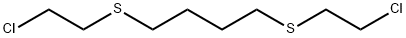 1,4-BIS(2-CHLOROETHYLTHIO)-N-BUTANE Struktur