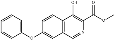 Methyl 4-hydroxy-7-phenoxyisoquinoline-3-carboxylate