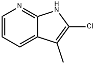 2-Chloro-3-methylpyrrolo[2,3-b]pyridine Struktur