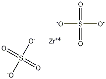 Zirconium sulfate Struktur