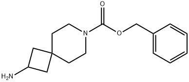 BENZYL 2-AMINO-7-AZASPIRO[3.5]NONANE-7-CARBOXYLATE Struktur