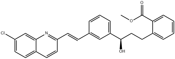 2-[3-(R)-[3-(2-(7-Chloro-2-quinolinyl)ethenyl)phenyl]-3-hydroxypropyl]benzoic Acid Methyl Ester