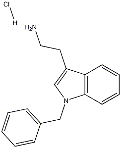 2-(1-BENZYL-1H-INDOL-3-YL)ETHANAMINE HYDROCHLORIDE Struktur