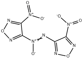 3,3'-(1-Oxido-1,2-diazenediyl)bis[4-nitro-1,2,5-oxadiazole] Struktur