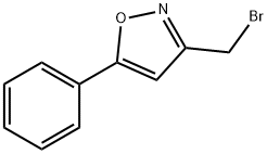 Isoxazole, 3-(bromomethyl)-5-phenyl- Struktur