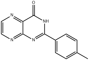 2-(4-Methylphenyl)-4(1H)-pteridinone Struktur