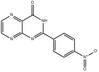 2-(4-Nitrophenyl)-4(1H)-pteridinone Struktur