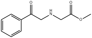 methyl 2-(benzyloxycarbonylamino)acetate Struktur