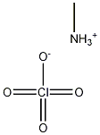 Methylammonium perchlorate Struktur