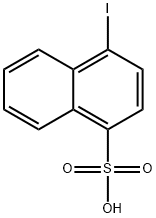 4-Iodonaphthalene-1-sulfonic acid Struktur