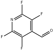 2,3,5,6-Tetrafluoropyridine-4-carboxaldehyde Struktur