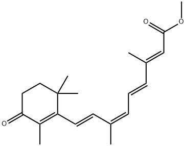 4-Keto 9-cis Retinoic Acid Methyl Ester Struktur