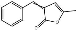 3-benzylidene-5-methylfuran-2(3H)-one Struktur