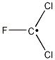 Fluorodichloromethylradical Struktur