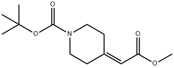 tert-butyl 4-(2-methoxy-2-oxoethylidene)piperidine-1-carboxylate