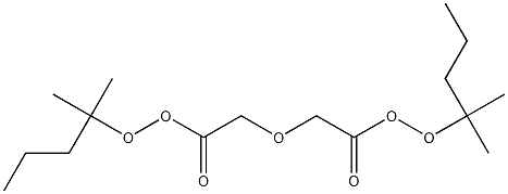 Bis(1,1-dimethylbutyl) 2,2'-oxybis(peroxyacetate) Struktur