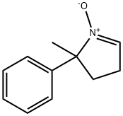 5-Methyl-5-phenyl-1-pyrroline N-Oxide Struktur