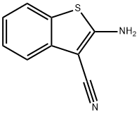 2-AMINOBENZO[B]THIOPHENE-3-CARBONITRILE Struktur