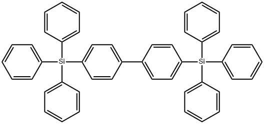 4,4'-Bis(triphenylsilyl)-1,1'-biphenyl Struktur