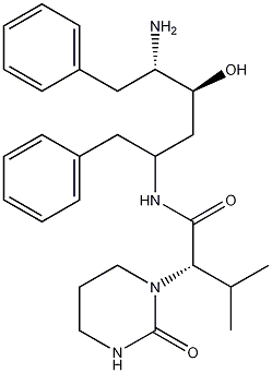 (S)-N-[(2S,4S,5S)-5-アミノ-4-ヒドロキシ-1,6-ジフェニルヘキサン-2-イル]-3-メチル-2-(2-オキソテトラヒドロピリミジン-1(2H)-イル)ブタンアミド