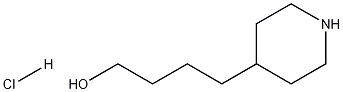 4-(4-Piperidyl)-1-butanol Hydrochloride Struktur