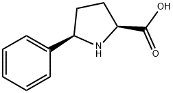 (2S,5R)-5-phenylpyrrolidine-2-carboxylic acid Struktur