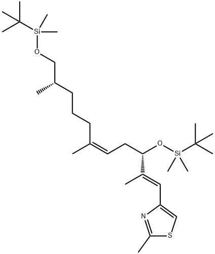 4-[(1E,3S,5Z,8R/S,10S)-3,11-Bis-{[tert-butyl(dimethyl)silyl]oxy}-2,6,10-trimethyl-undeca-1,5-dienyl]-2-methyl-1,3-thiazole price.