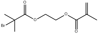 2-(2-bromoisobutyryloxy)ethyl methacrylate Struktur