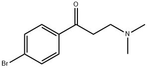 3-(Dimethylamino)-4'-bromopropiophenone Struktur