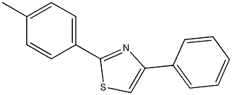 4-Phenyl-2-(p-tolyl)thiazole, 97% Struktur