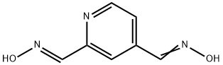 2,4-Bis[(hydroxyimino)methyl]pyridine Struktur